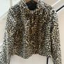 Leopard Print Faux  Fur  Vintage Jacket Image 2