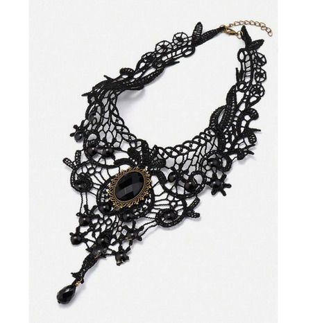 Black Onyx Style Necklace - nice gift + other necklaces available