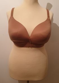 The Freedom Bra Clay Non Wired Moulded Bra Size 36GG New With Tags CAN POST