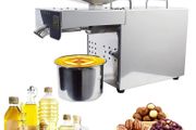 Intelligent Temperature Controlled Stainless Steel Oil Press Machine Oil Extractor for Cold/Hot Squeeze