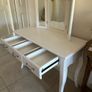 Cream vanity dresser Image 3