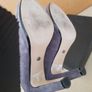 Dune grey suede platform court uk4 Image 7