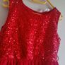 girls red dress Image 3
