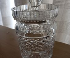 Waterford crystal lidded jam pot