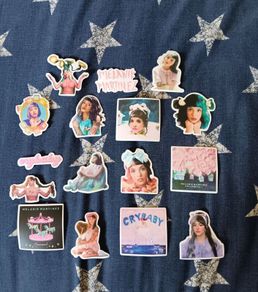 50 Melanie Martinez Stickers. Matte Finish.