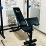 100kg Cast Iron Weights Rack Bench Barbell Dumls Image 8