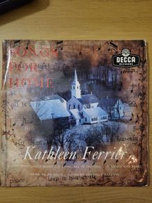Songs For Home Kathleen Ferrier 7 inch EP Decca CEP 518