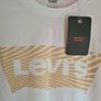 Womens Levis Logo White T Shirt Size Small Brand New Bnwt  Please Read Description Image 3