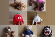 Bundle of soft toys