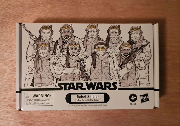 Star Wars Rebel Soldier Pack Set  Of 4 Figures From The New Vintage Wave New & Unopened