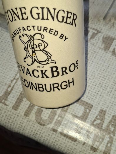 Old Levack Bros. Edinburgh Stone Ginger Beer Bottle Stoneware