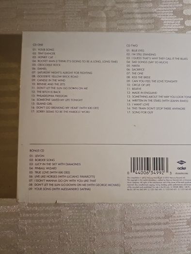 Elton John 3CD - Greatest Hits 1970-2002