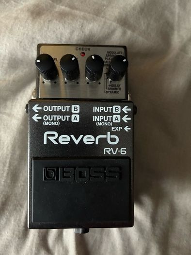 Boss RV-6 Reverb Pedal