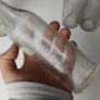 324 - Set of 4 Vintage Clear Glass Collectible Decorative West Cork Bottling Company Bandon Bottles Image 7