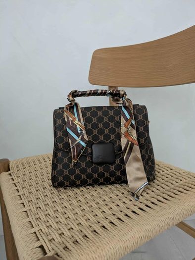 Brown Monogram Shoulder Handbag - BRAND NEW