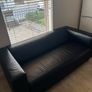 Ikea Black Couch Image 2