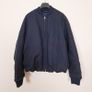 Zara Navy Blue Bomber Jacket Mens Padded Lined Size M Image 2