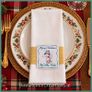 Christmas Napkins Personalised Image 5
