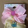 Pastel colors 3 piece set hair bow/clips Image 4