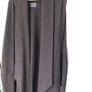 Oska Charcoal Brown Long Coat S18 Image 3