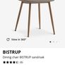 Extendable JYSK dinner table and chairs Image 4
