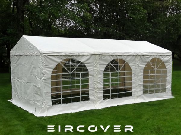 Heavy Duty Marquee 3m x 6m PVC with Ground Bars