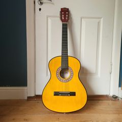Left-handed guitar