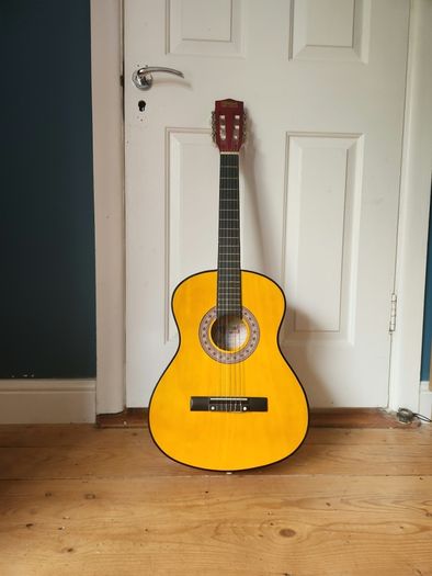Left-handed guitar