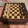 Wooden Multi set chess & games board set (boxed) Image 5
