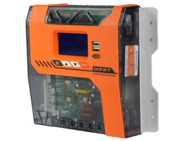 Y&H MPPT Solar Charger Controller 40A 12V 24V 36V 48V Solar Panel PV Input Regulator Max 150VDC Works with AGM, Gel, Flooded and Lithium