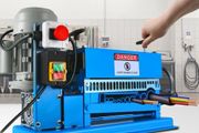 5-40MM Automatic Wire Stripping Machine 370W Kinds Of Metal Cable Wire Stripper With 10 Blades Powered Electric Wire Stripper 15 M/Min