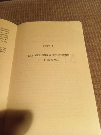 1958 My Mass. Joseph Putz. Religious. Vintage.