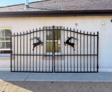 14ft Powder Coated Entrance Gates