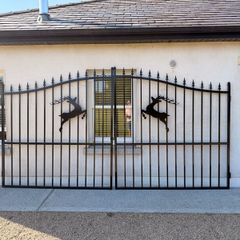 14ft Powder Coated Entrance Gates