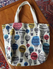 Zipped Rain Resistant Beach/ Tote Bag