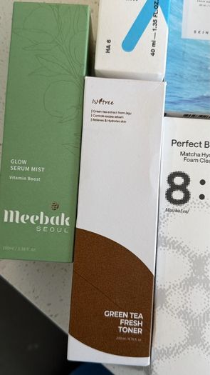 Left over viral Korean skincare new