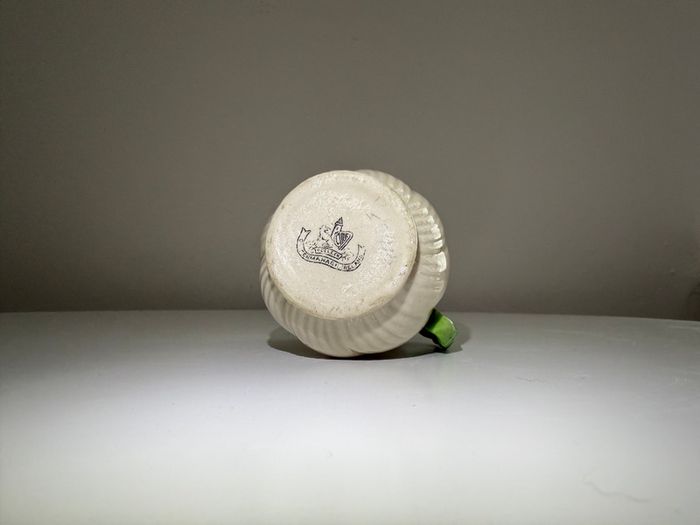 Antique Belleek Fermanagh Ireland Miniature Cream Jug.  2nd Mark (1891 to 1926)