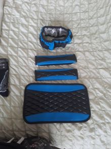 blue / black car accessories
