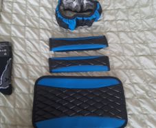 blue / black car accessories