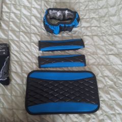 blue / black car accessories