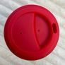 Friends green Cup Red Green Lid Central Perk plastic Please see photos never Used Image 9