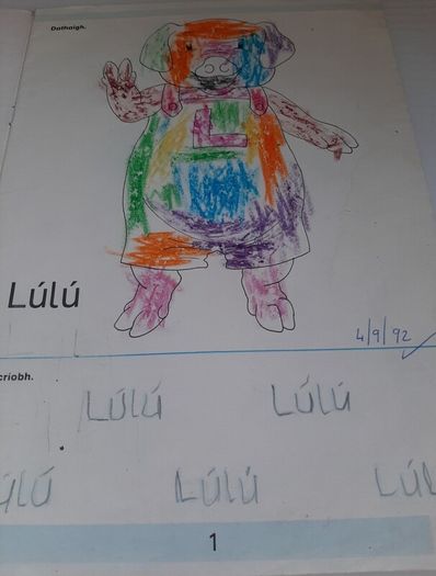 Fallons vintage Gaeilge books