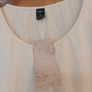 Shein Cream Dress. S. XL - 16-18. B.N.W.T Image 3