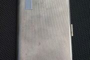 Sterling silver cigarette case