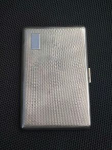 Sterling silver cigarette case