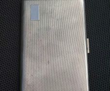 Sterling silver cigarette case