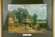 Vintage print, The Haywain by John Constable print