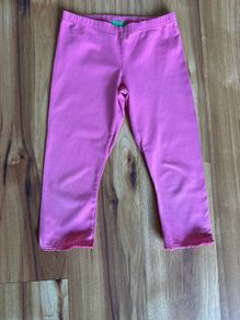 Benetton cropped leggings age 7-8