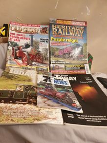 5   old Train Magazines