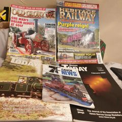 5   old Train Magazines